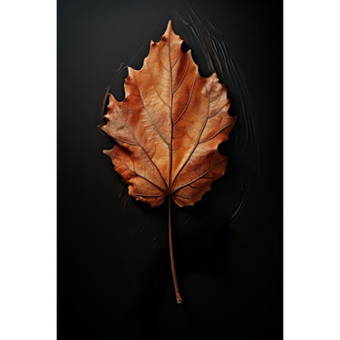 Tableau Moderne Feuille Morte